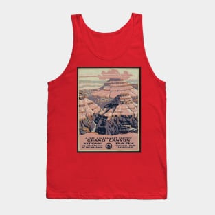 Vintage Grand Canyon Poster Tank Top